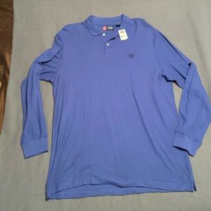 Champs Collared Long-Sleeve Polo style shirt